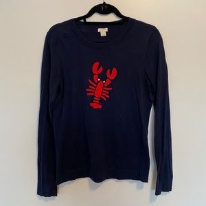 J. Crew Factory Lobster Sweater